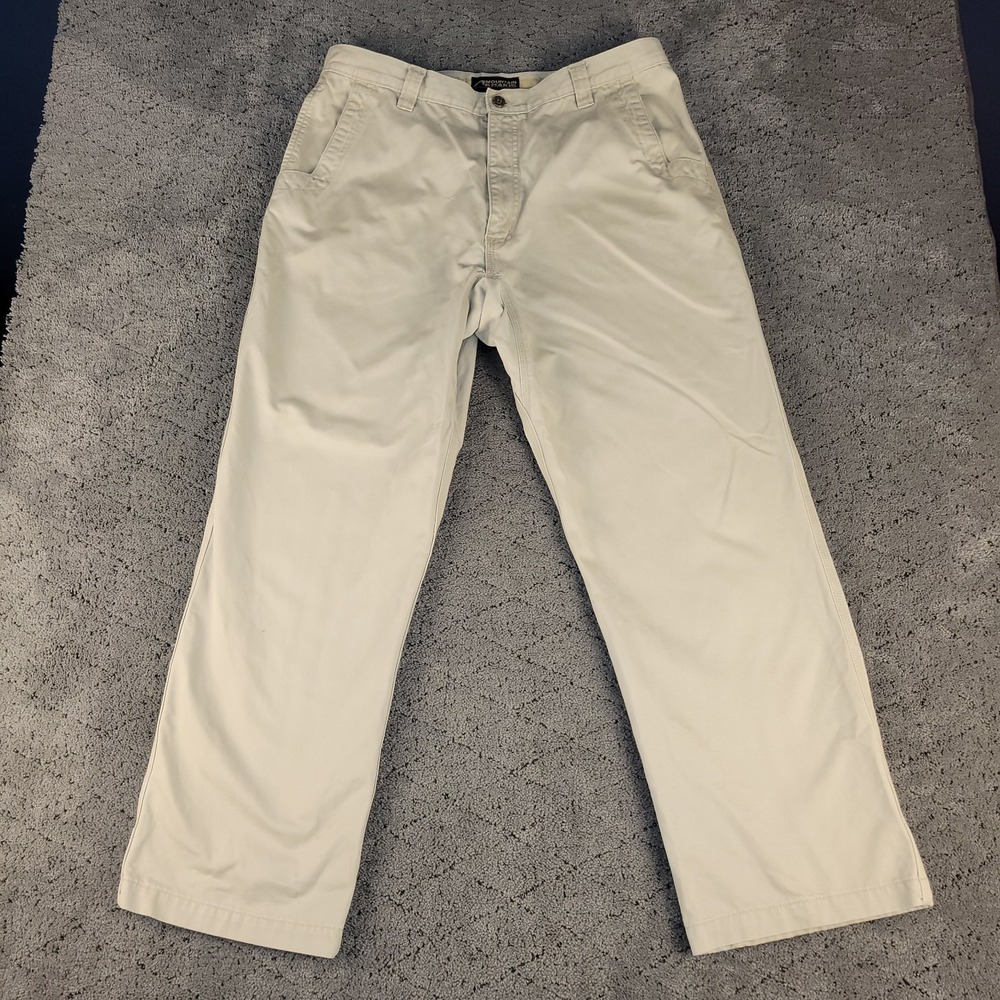 Mountain Khakis Pants Mens 36x30 Beige Teton Twill Relaxed‎ Straight Leg Casual